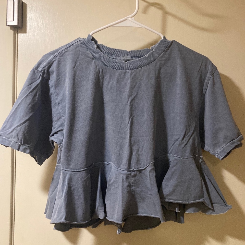 Blouse - BDG, blue